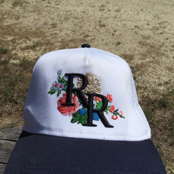 Ryoko Rain Floral Adjustable Baseball Cap - Picture 2 of 7